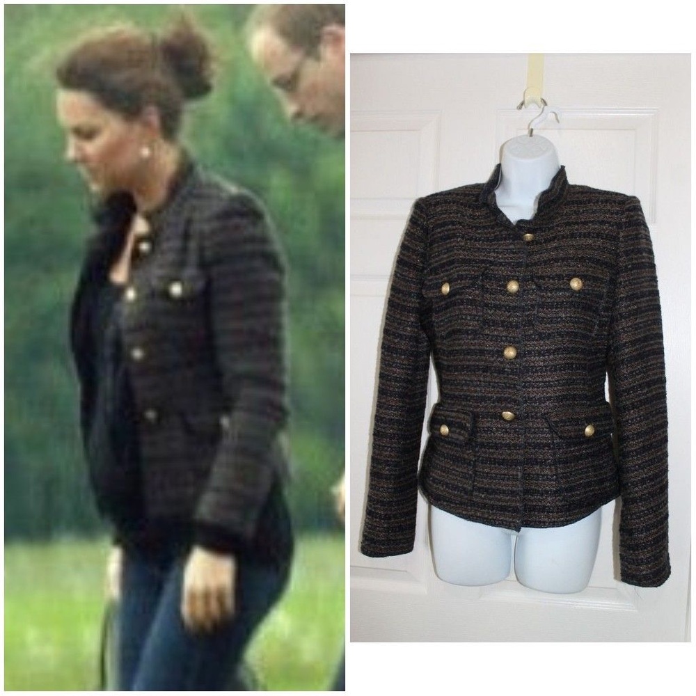 Zara Tweed Jacket as seen on Middleton Small